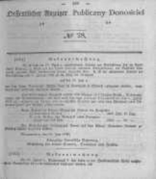 Oeffentlicher Anzeiger zum Amtsblatt No.28 der Königl. Preuss. Regierung zu Bromberg. 1840