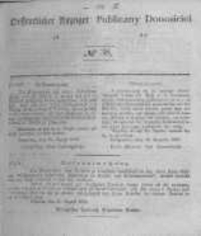 Oeffentlicher Anzeiger zum Amtsblatt No.38 der Königl. Preuss. Regierung zu Bromberg. 1840
