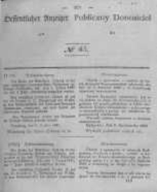 Oeffentlicher Anzeiger zum Amtsblatt No.43 der Königl. Preuss. Regierung zu Bromberg. 1840