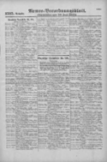 Armee-Verordnungsblatt. Verlustlisten 1917.06.29 Ausgabe 1525