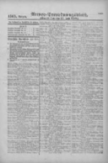 Armee-Verordnungsblatt. Verlustlisten 1917.07.31 Ausgabe 1565