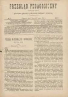 Przegląd Pedagogiczny:czasopismo poświęcone sprawom wychowania szkolnego i domowego 1889.03.01(02.17) R.8 Nr5