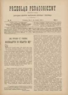 Przegląd Pedagogiczny:czasopismo poświęcone sprawom wychowania szkolnego i domowego 1889.08.15(03) R.8 Nr16
