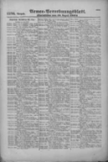 Armee-Verordnungsblatt. Verlustlisten 1917.08.10 Ausgabe 1576