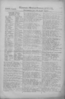 Armee-Verordnungsblatt. Verlustlisten 1917.08.20 Ausgabe 1588