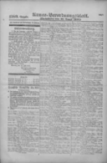 Armee-Verordnungsblatt. Verlustlisten 1917.08.21 Ausgabe 1589