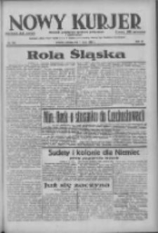 Nowy Kurjer: dziennik poświęcony sprawom politycznym i społecznym 1938.05.07 R.49 Nr104