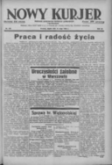 Nowy Kurjer: dziennik poświęcony sprawom politycznym i społecznym 1938.05.13 R.49 Nr109