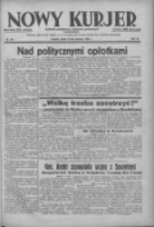 Nowy Kurjer: dziennik poświęcony sprawom politycznym i społecznym 1938.08.10 R.49 Nr181