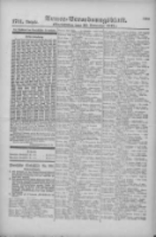 Armee-Verordnungsblatt. Verlustlisten 1917.11.16 Ausgabe 1711