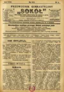 Przewodnik Gimnastyczny "Sokół": organ Związku Polskich Gimnastycznych Towarzystw Sokolich w Austryi 1911.05 R.31 Nr5