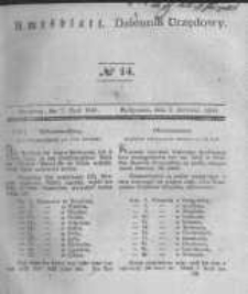 Amtsblatt der Königlichen Preussischen Regierung zu Bromberg. 1841.04.02 No.14