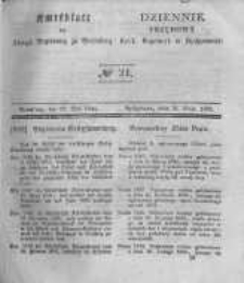 Amtsblatt der Königlichen Preussischen Regierung zu Bromberg. 1841.05.21 No.21