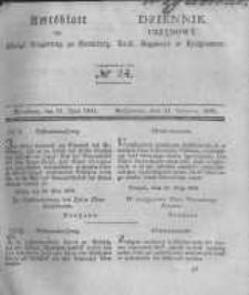 Amtsblatt der K&ouml;niglichen Preussischen Regierung zu Bromberg. 1841.06.11 No.24