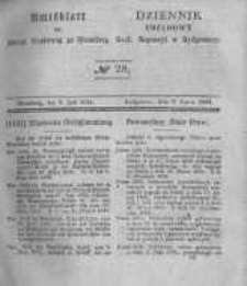 Amtsblatt der Königlichen Preussischen Regierung zu Bromberg. 1841.07.09 No.28