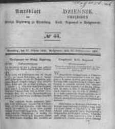 Amtsblatt der Königlichen Preussischen Regierung zu Bromberg. 1841.10.29 No.44