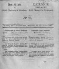 Amtsblatt der K&ouml;niglichen Preussischen Regierung zu Bromberg. 1841.11.12 No.46