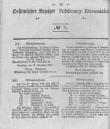 Oeffentlicher Anzeiger zum Amtsblatt No.3 der Königl. Preuss. Regierung zu Bromberg. 1841