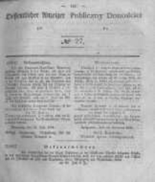 Oeffentlicher Anzeiger zum Amtsblatt No.27 der Königl. Preuss. Regierung zu Bromberg. 1841