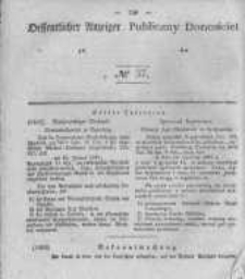 Oeffentlicher Anzeiger zum Amtsblatt No.37 der K&ouml;nigl. Preuss. Regierung zu Bromberg. 1841
