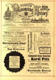 Gazeta Poznańskiej Wystawy : oficyalny organ Prowincyonalnej Wystawy Przemysłowej. 1895 nr16