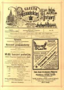 Gazeta Poznańskiej Wystawy : oficyalny organ Prowincyonalnej Wystawy Przemysłowej. 1895 nr27