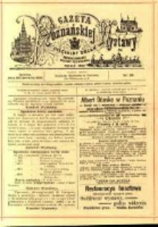 Gazeta Poznańskiej Wystawy : oficyalny organ Prowincyonalnej Wystawy Przemysłowej. 1895 nr28