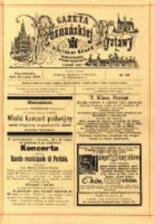 Gazeta Poznańskiej Wystawy : oficyalny organ Prowincyonalnej Wystawy Przemysłowej. 1895 nr58