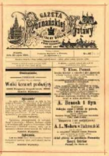 Gazeta Poznańskiej Wystawy : oficyalny organ Prowincyonalnej Wystawy Przemysłowej. 1895 nr59