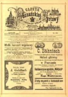 Gazeta Poznańskiej Wystawy : oficyalny organ Prowincyonalnej Wystawy Przemysłowej. 1895 nr103
