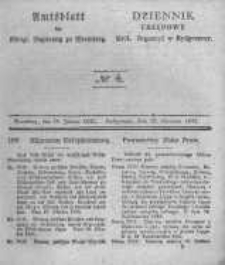 Amtsblatt der Königlichen Preussischen Regierung zu Bromberg. 1842.01.28 No.4