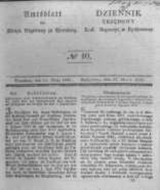 Amtsblatt der K&ouml;niglichen Preussischen Regierung zu Bromberg. 1841.03.11 No.10