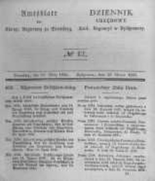 Amtsblatt der Königlichen Preussischen Regierung zu Bromberg. 1841.03.25 No.12