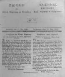 Amtsblatt der K&ouml;niglichen Preussischen Regierung zu Bromberg. 1841.05.13 No.19