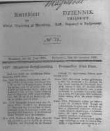 Amtsblatt der Königlichen Preussischen Regierung zu Bromberg. 1841.06.24 No.25