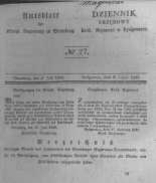 Amtsblatt der K&ouml;niglichen Preussischen Regierung zu Bromberg. 1841.07.08 No.27