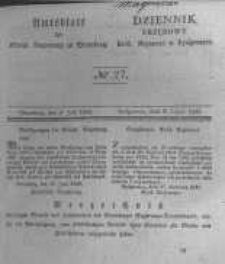 Amtsblatt der Königlichen Preussischen Regierung zu Bromberg. 1841.07.08 No.27