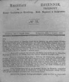 Amtsblatt der K&ouml;niglichen Preussischen Regierung zu Bromberg. 1841.08.05 No.31