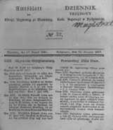 Amtsblatt der K&ouml;niglichen Preussischen Regierung zu Bromberg. 1841.08.12 No.32