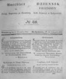 Amtsblatt der Königlichen Preussischen Regierung zu Bromberg. 1841.11.18 No.46