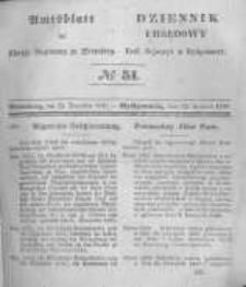 Amtsblatt der Königlichen Preussischen Regierung zu Bromberg. 1841.12.23 No.51