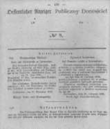Oeffentlicher Anzeiger zum Amtsblatt No.8 der Königl. Preuss. Regierung zu Bromberg. 1842