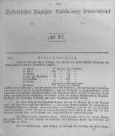 Oeffentlicher Anzeiger zum Amtsblatt No.12 der Königl. Preuss. Regierung zu Bromberg. 1842