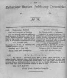 Oeffentlicher Anzeiger zum Amtsblatt No.31 der Königl. Preuss. Regierung zu Bromberg. 1842