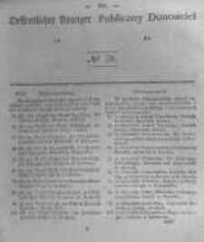 Oeffentlicher Anzeiger zum Amtsblatt No.38 der Königl. Preuss. Regierung zu Bromberg. 1842