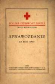 Sprawozdanie za Rok 1932