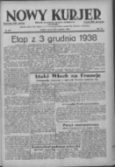 Nowy Kurjer: dziennik poświęcony sprawom politycznym i społecznym 1938.12.05 R.49 Nr279