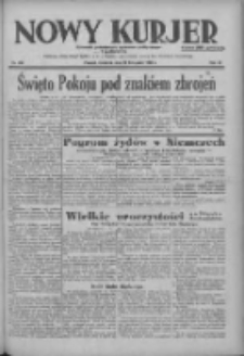 Nowy Kurjer: dziennik poświęcony sprawom politycznym i społecznym 1938.11.13 R.49 Nr260