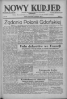 Nowy Kurjer: dziennik poświęcony sprawom politycznym i społecznym 1938.11.16 R.49 Nr262