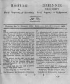 Amtsblatt der Königlichen Preussischen Regierung zu Bromberg. 1841.11.26 No.48